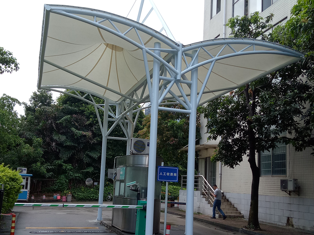 廣東軟件園出入口膜結(jié)構(gòu)工程